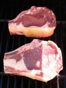 A couple of our prime rib steaks